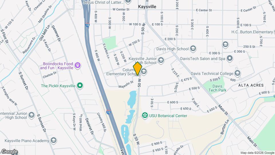 71 W 450 S Map and Location Details