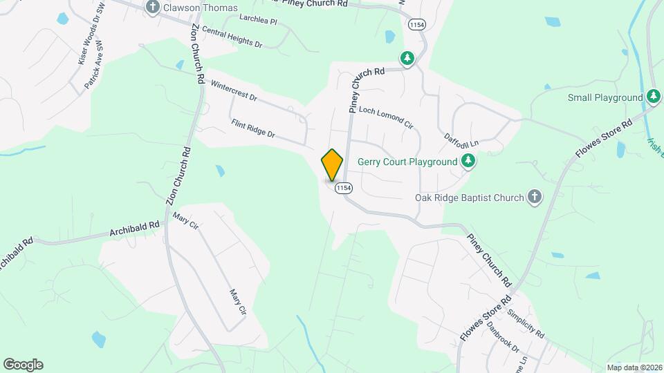 539 Meredith Court Map and Location Details