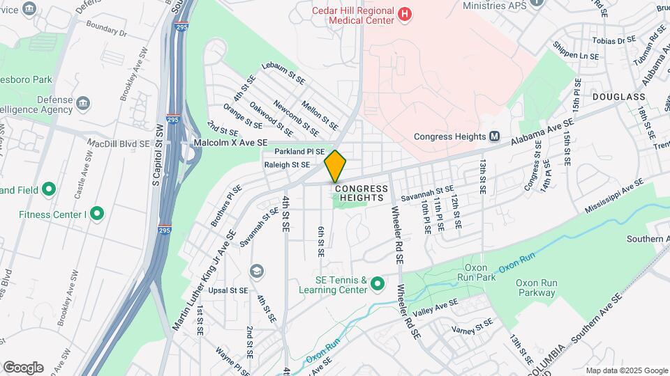 615 Alabama Ave SE Map and Location Details