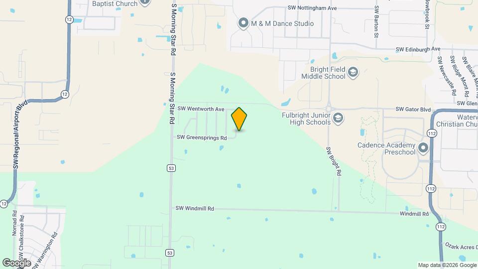 5411 SW Cherry Creek Rd Map and Location Details