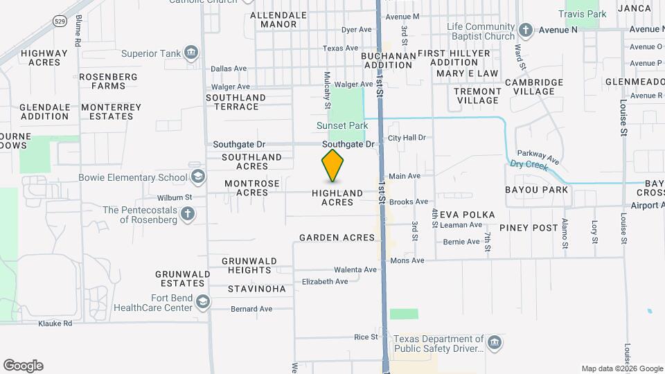 1507 Brooks Ave Map and Location Details