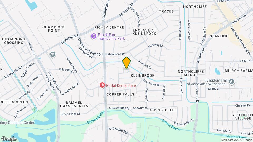 5110 Kleindale Dr Map and Location Details