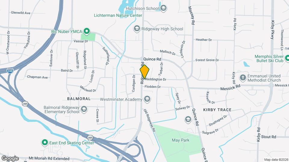 6135 Haddington Dr Mapa y Detalles de la Ubicación
