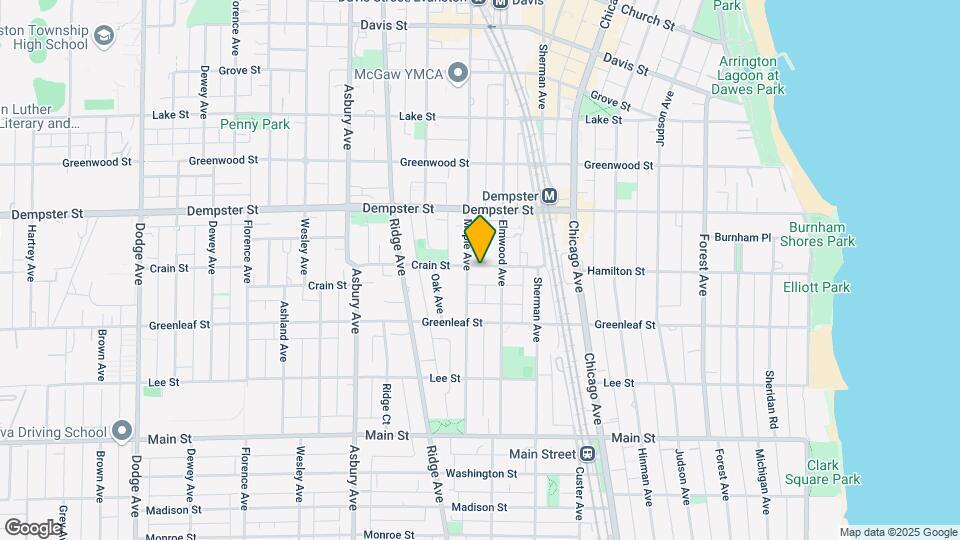 916 Crain St, Unit A02C Mapa y Detalles de la Ubicación