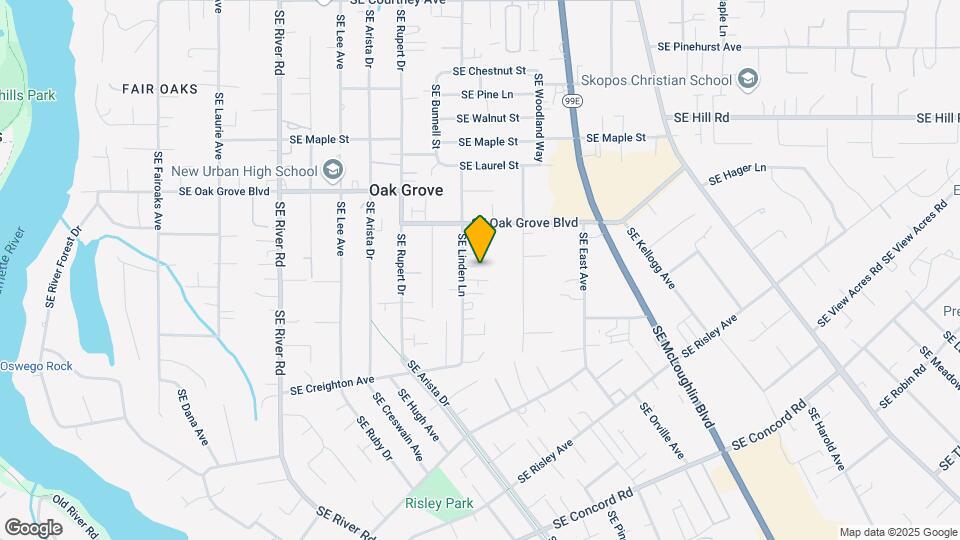 15010 SE Linden Ln Map and Location Details