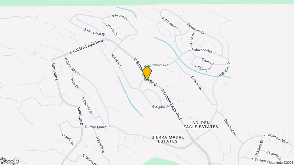 15461 E Golden Eagle Blvd Map and Location Details