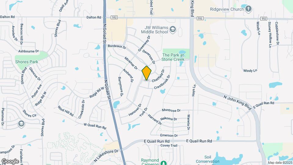 2221 Hyer Dr Map and Location Details