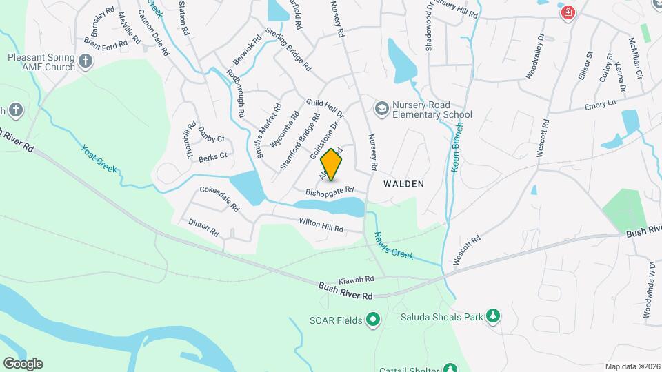 212 Bishopgate Rd Map and Location Details