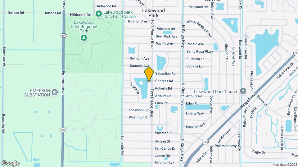 5505 Fort Pierce Blvd Map and Location Details