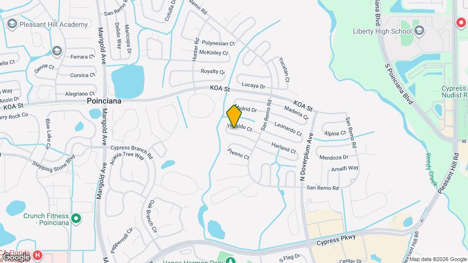 619 Heraldo Ct Map and Location Details