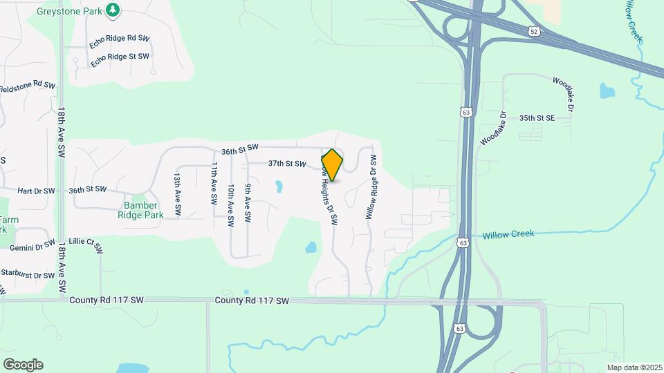 3708 Willow Heights Dr SW Map and Location Details