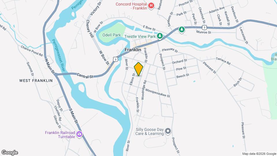 135 Franklin St Map and Location Details