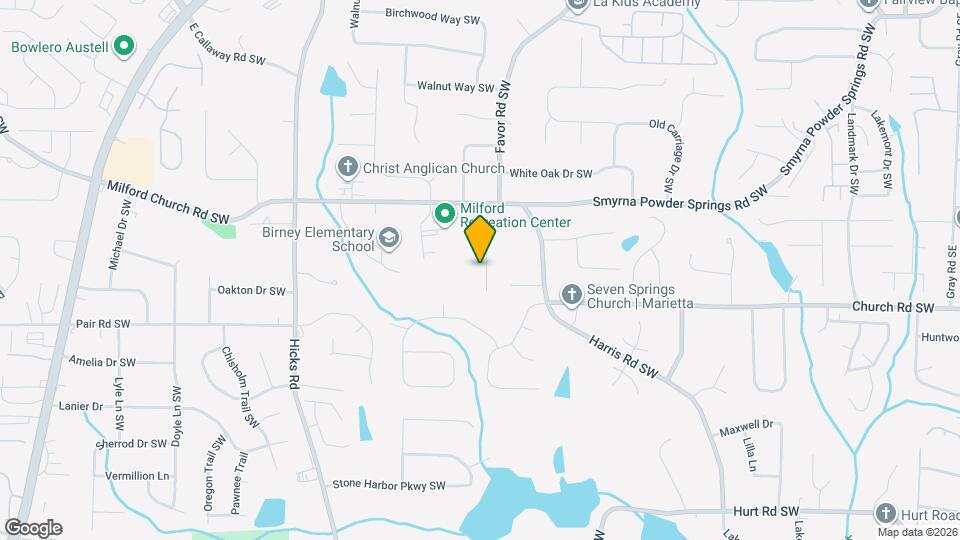 3058 Favor Pines Ct Map and Location Details