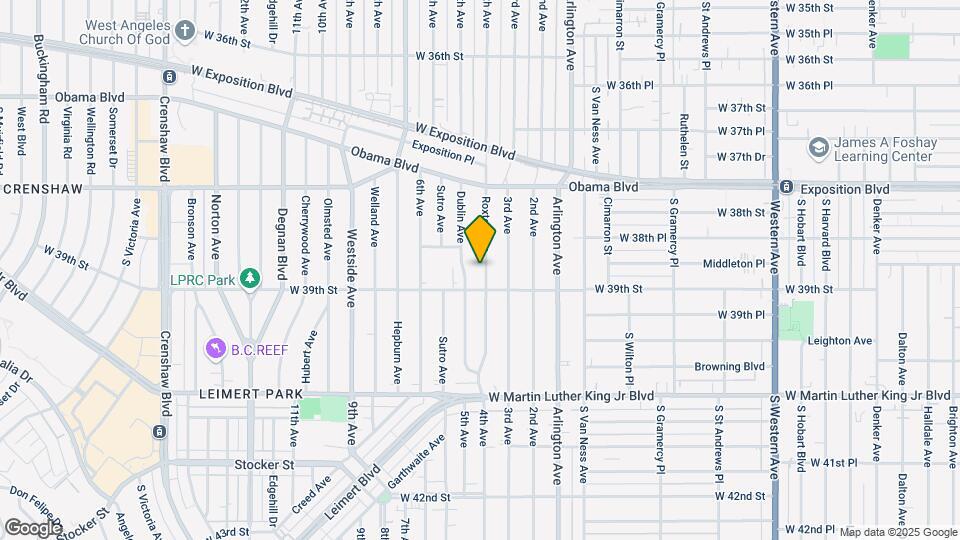 3871 Roxton Ave Map and Location Details