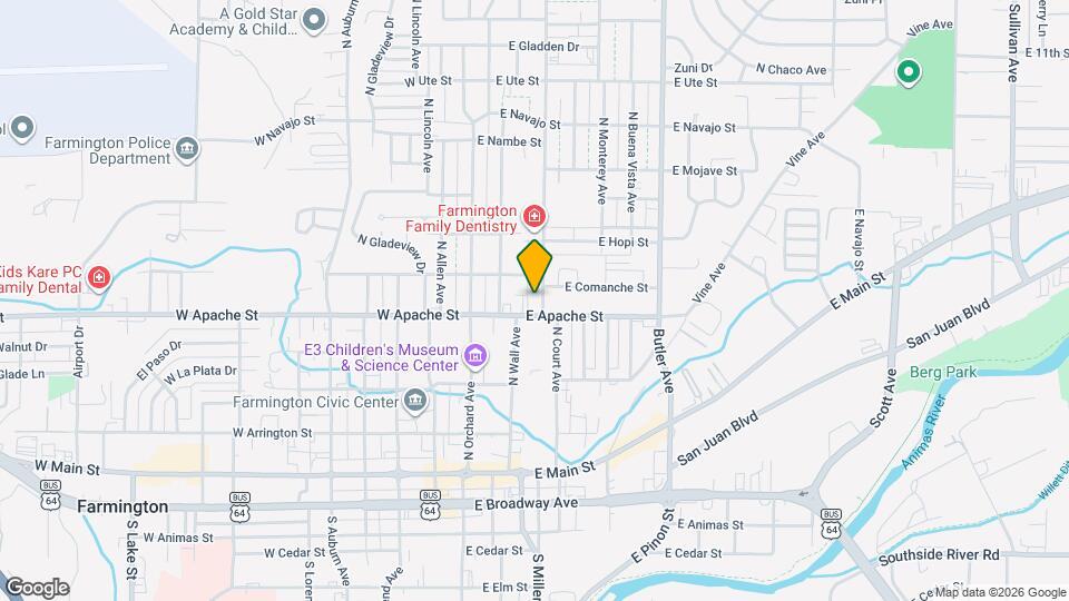 507 N Dustin Ave Map and Location Details