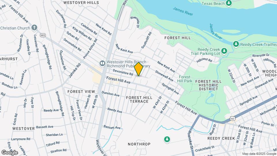 Forest Hill Avenue Apartments Mapa y Detalles de la Ubicación