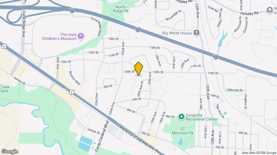 1803 21st Ave Pl, Unit 1803 Mapa y Detalles de la Ubicación