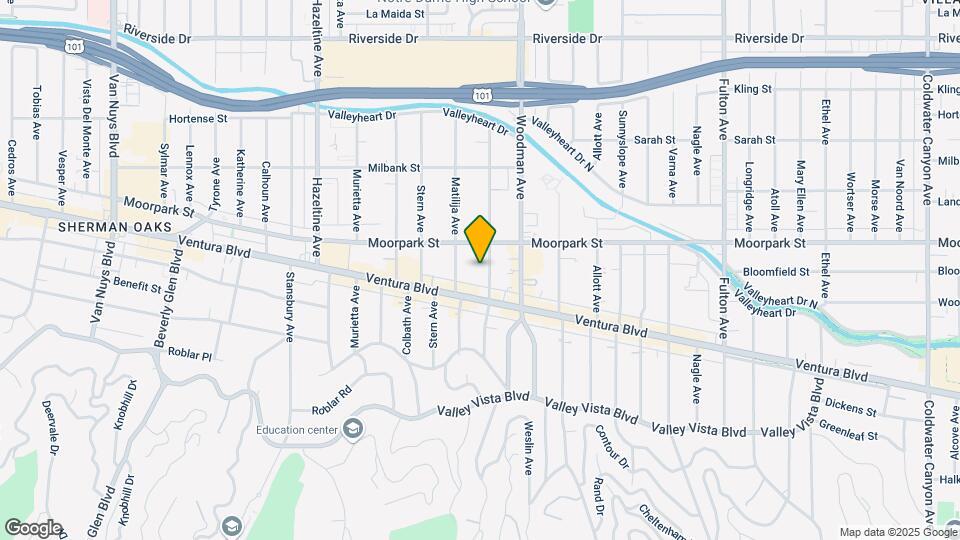4337 Mammoth Ave Map and Location Details