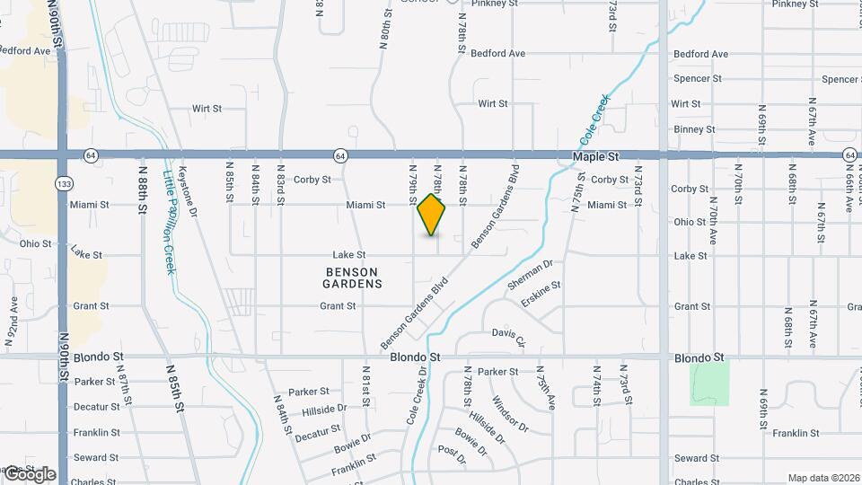 2508 N 78th Ave Map and Location Details