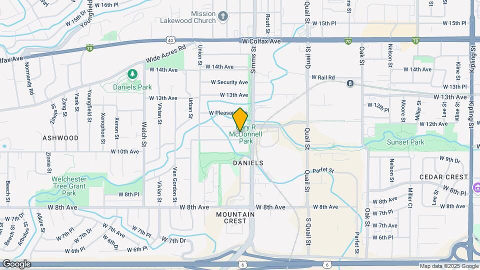 11671 W Katherine Ave Map and Location Details