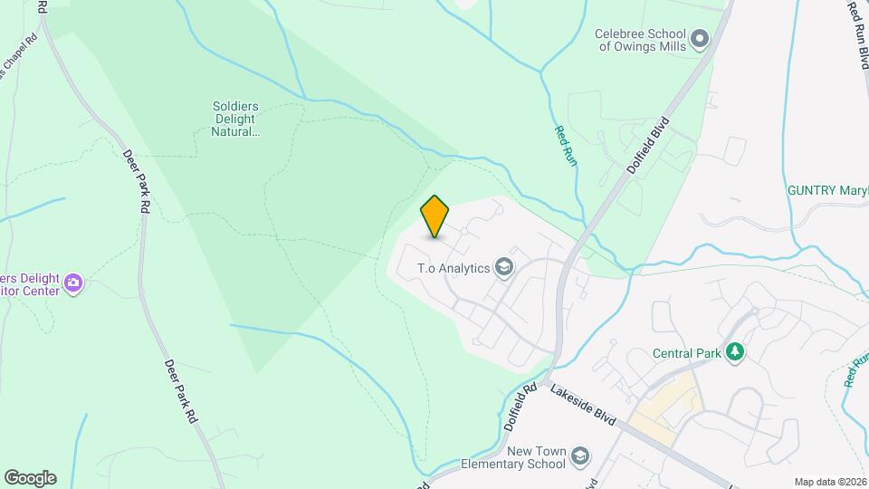 9817 Bayline Cir Mapa y Detalles de la Ubicación