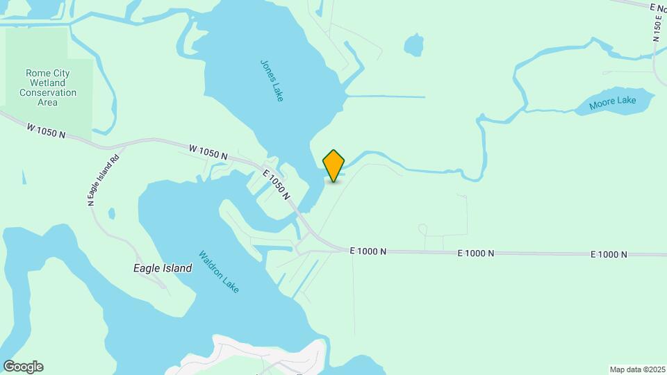 10205 N Jones Lake Rd Map and Location Details