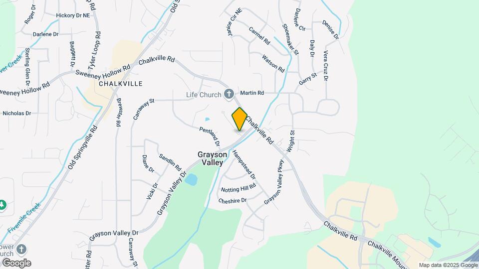 2308 Grayson Valley Cir Map and Location Details