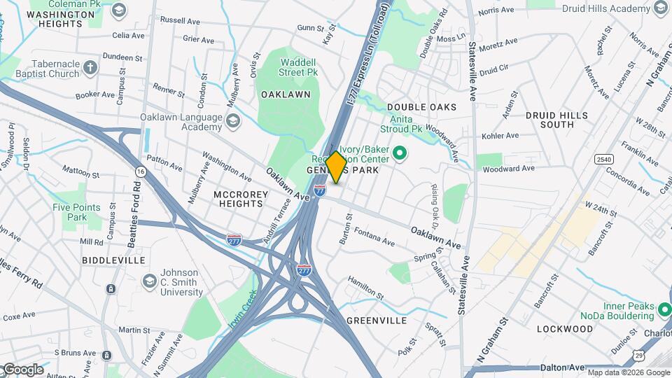 1409 Tinnin Ave Map and Location Details