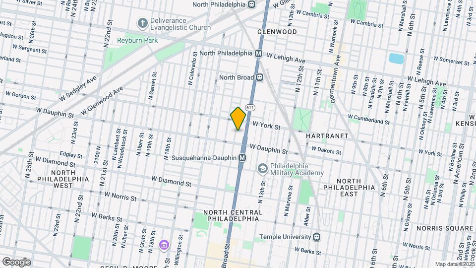 2327 N Carlisle St Mapa y Detalles de la Ubicación