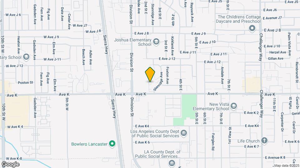 43614 Stanridge Ave Map and Location Details