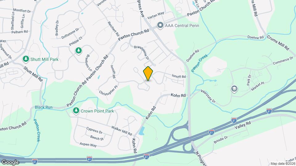 2609 Cranberry Cir Map and Location Details