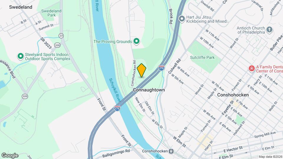 622 Fulton St Map and Location Details