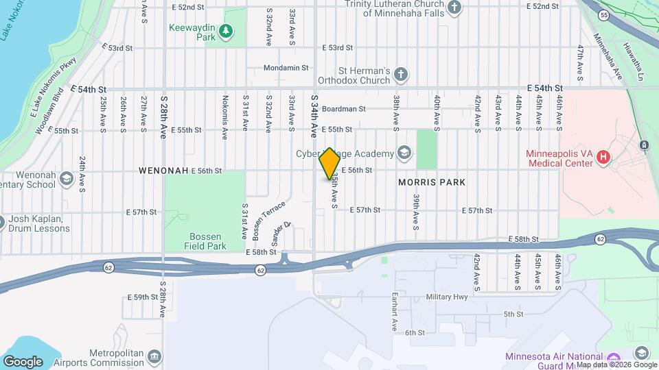 5620 35th Ave S Map and Location Details