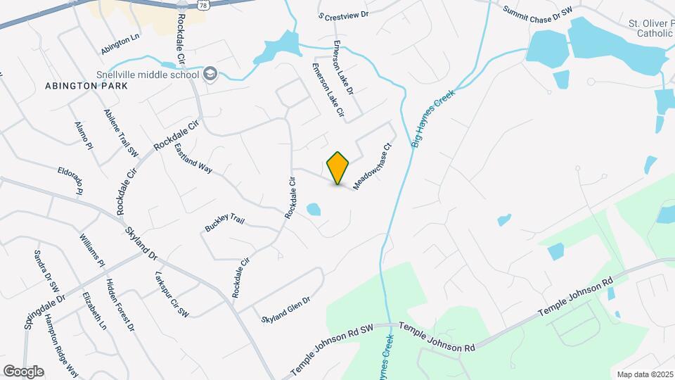 1910 Meadowchase Ct Map and Location Details