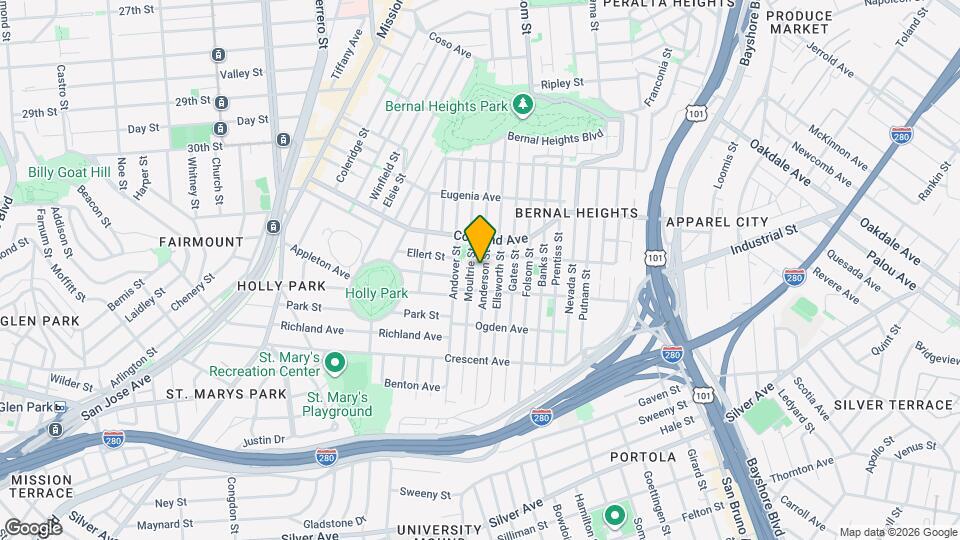 436 Anderson St Mapa y Detalles de la Ubicación