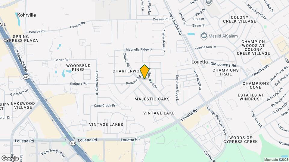16102 Cutten Rd Mapa y Detalles de la Ubicación