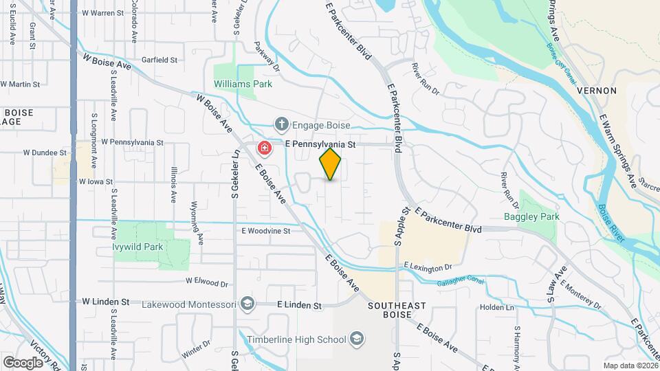 2162 S Dorothy Ave Map and Location Details