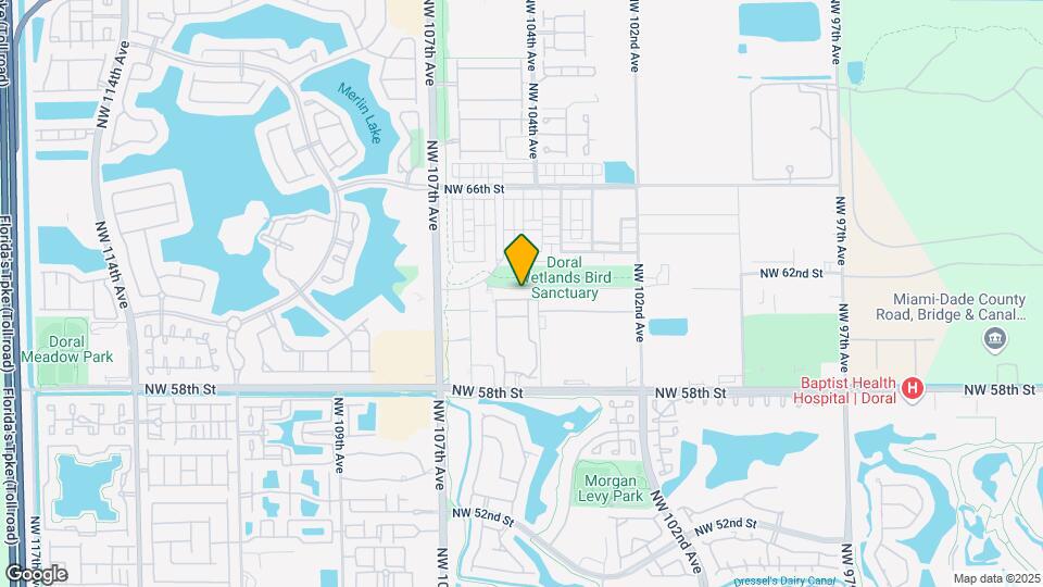 10429 NW 61st Ln Map and Location Details