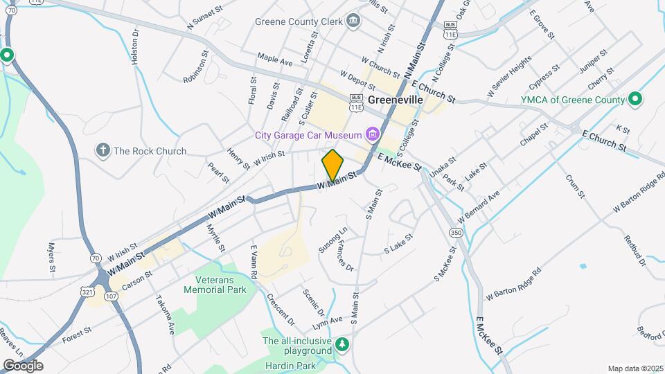 417 W Main St Map and Location Details