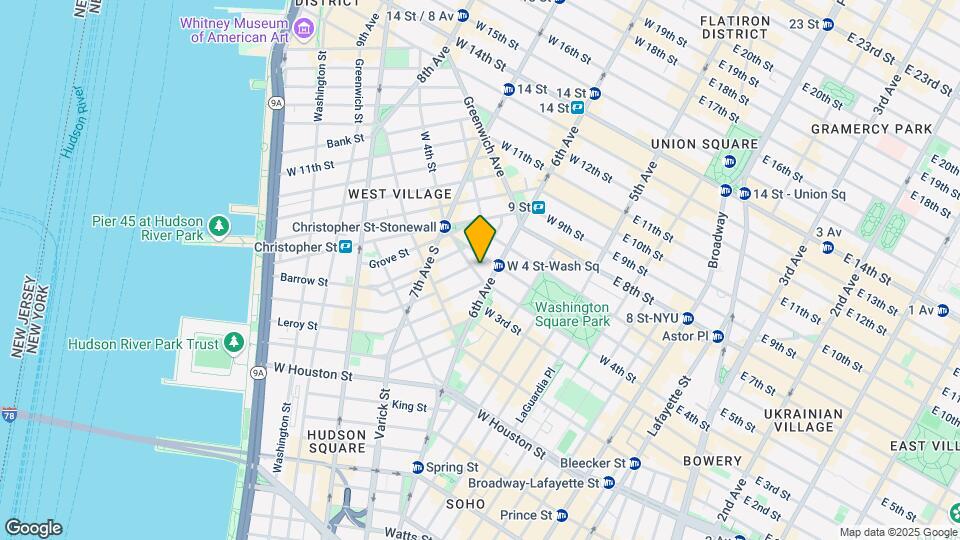 165-169 W Fourth St Mapa y Detalles de la Ubicación