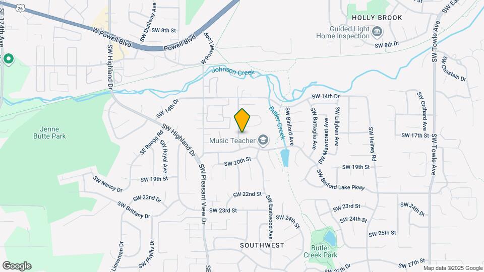 1790 SW Tegart Ave Map and Location Details