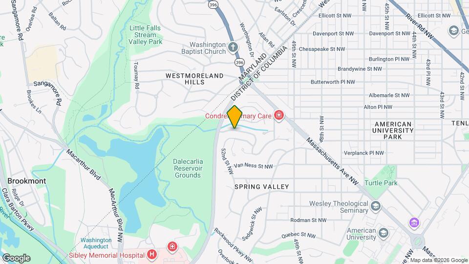 5120 Warren Pl NW Map and Location Details