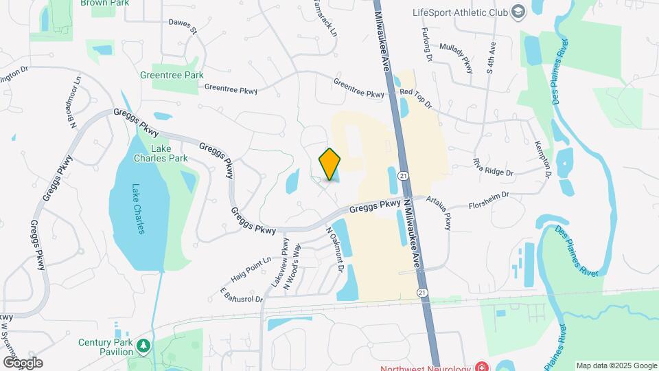 1829 Crenshaw Cir Map and Location Details