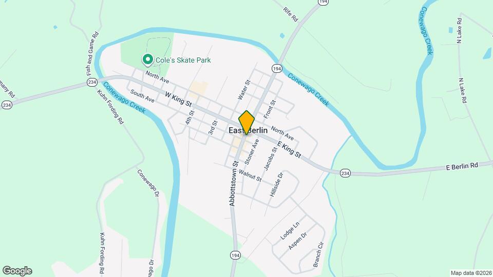 106 Abbottstown St, Unit 106 Map and Location Details