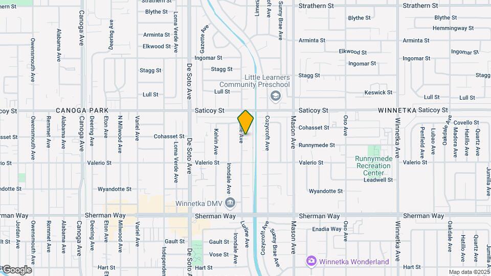 20643 Cohasset St Mapa y Detalles de la Ubicación