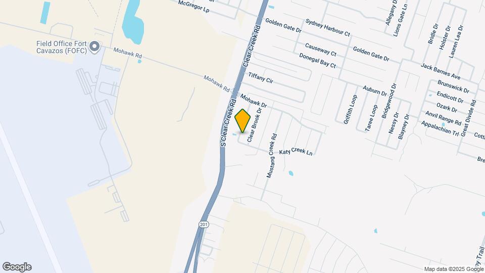 6604 Katy Creek Ln Map and Location Details