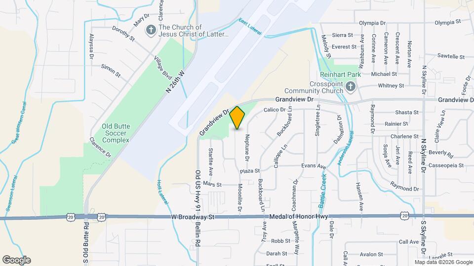 680 Moonlite Dr Map and Location Details