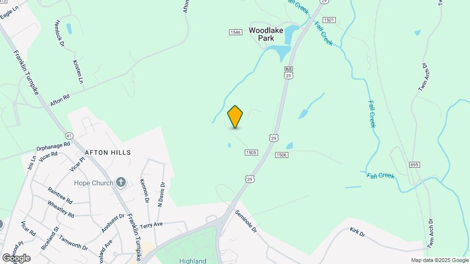 1218 Greenwood Dr Map and Location Details