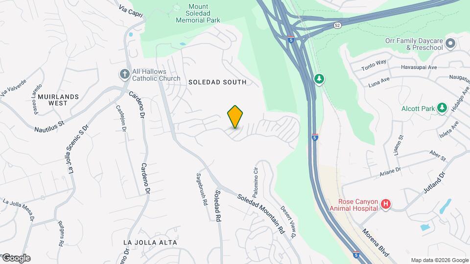 6071 Wooddale Row Map and Location Details