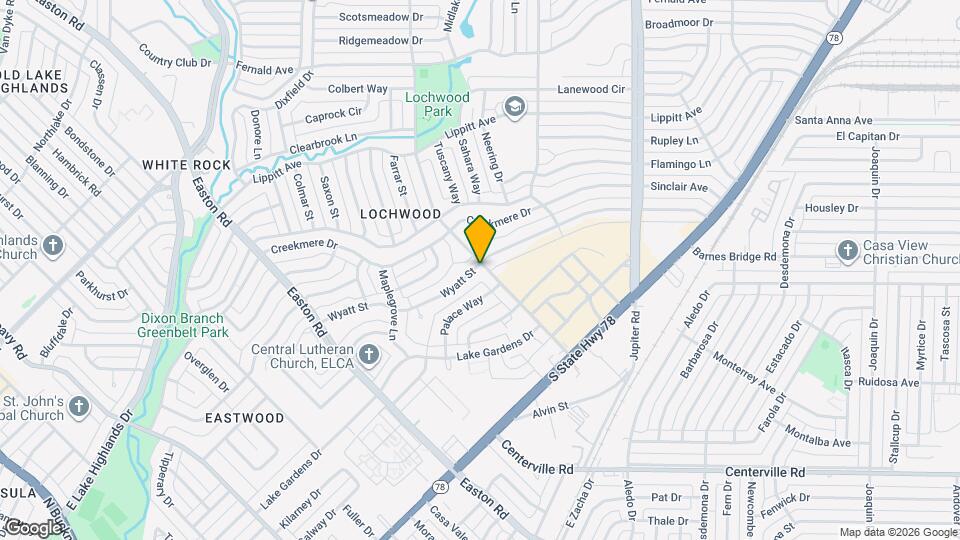 11425 Lochwood Blvd Map and Location Details